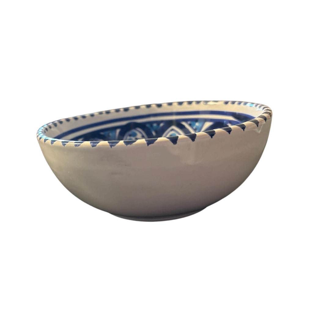 Handmade Tunisian Ceramic Bowl – Blue
