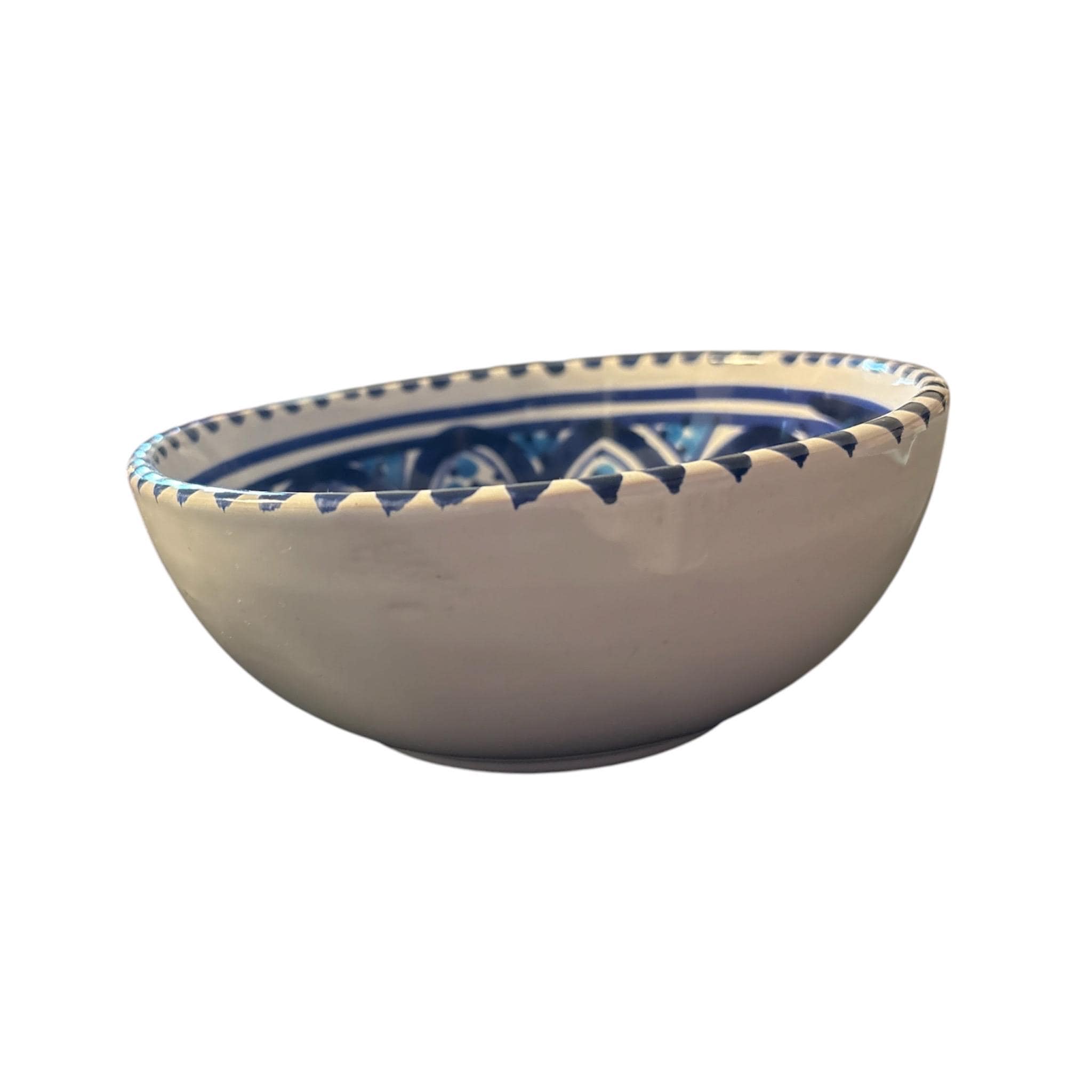 Handmade Tunisian Ceramic Bowl – Blue